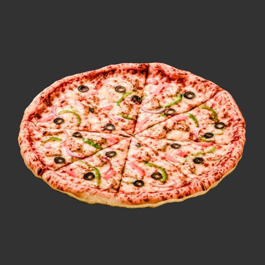 Italian Mushroom Pizza