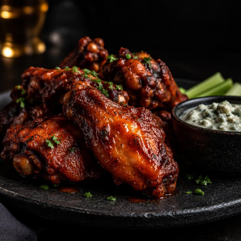 Smoked Buffalo Wings
